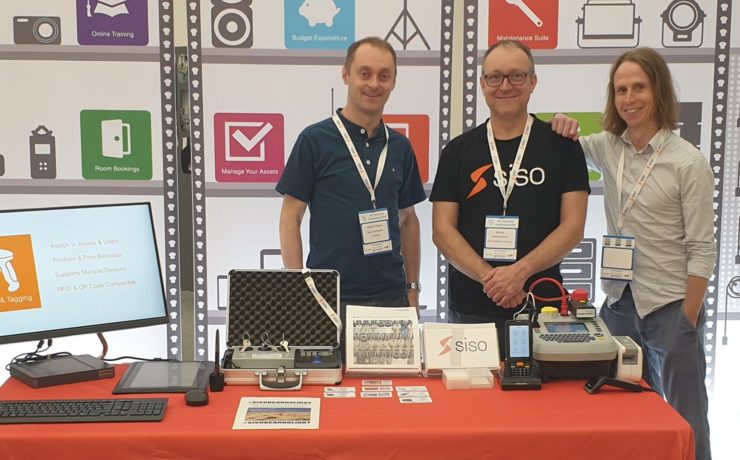 Steve, Bernie and Kev Trade show