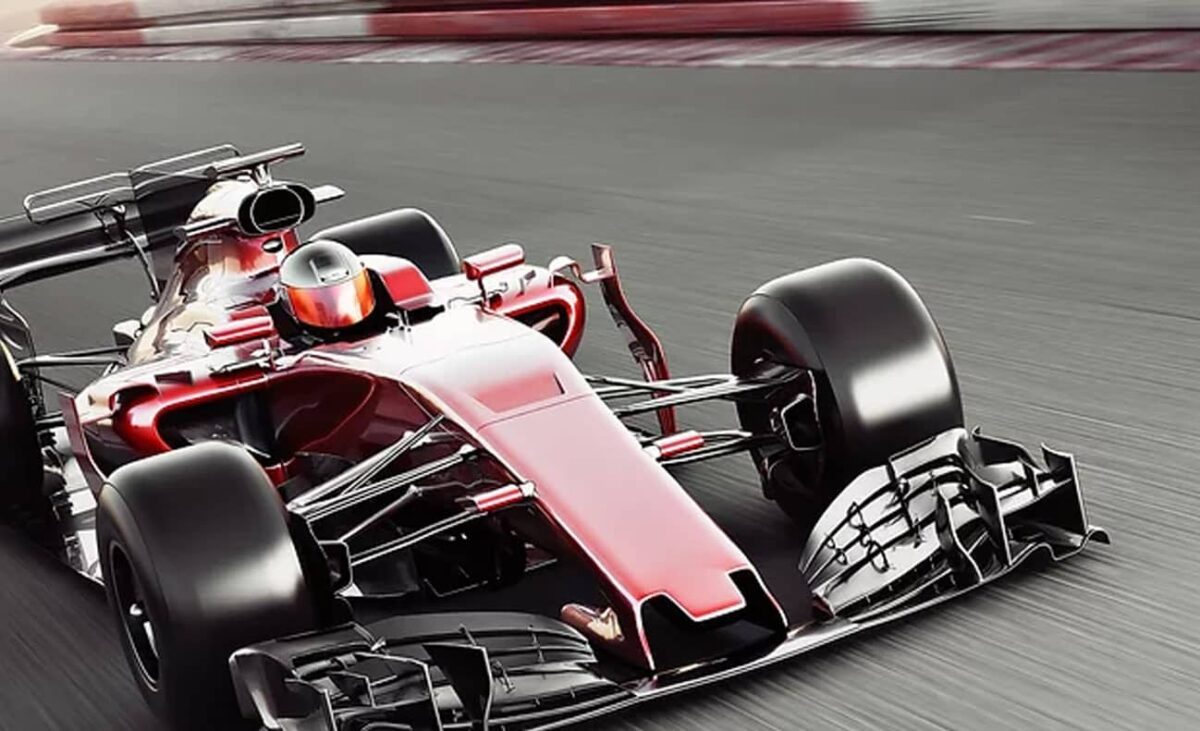 F1 racing car