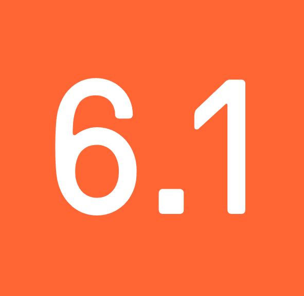 Graphic of 6.1
