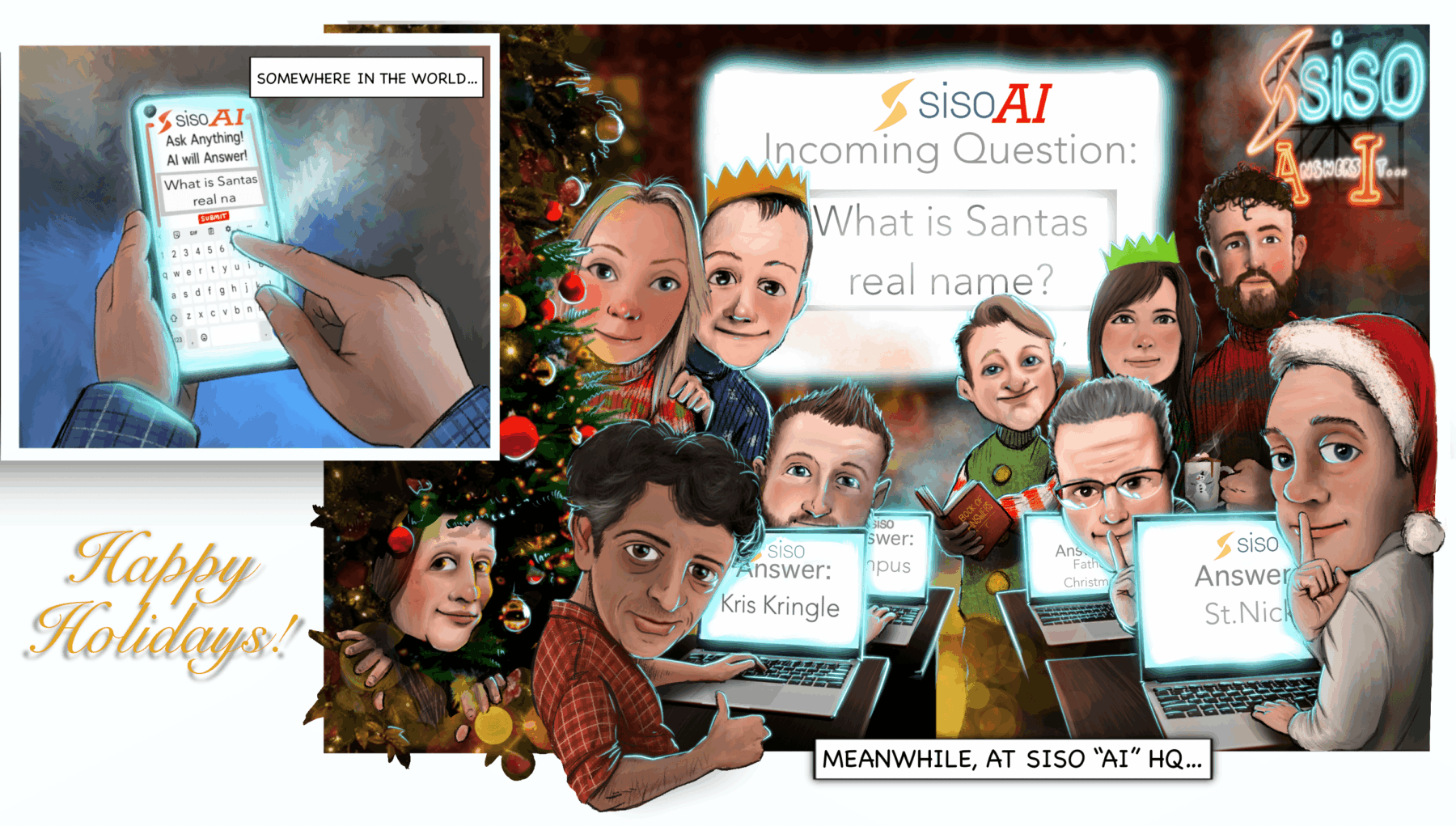 The 2024 Siso Christmas card