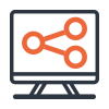 Monitor integration icon
