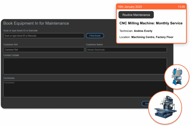 Smarthub maintenance mockup