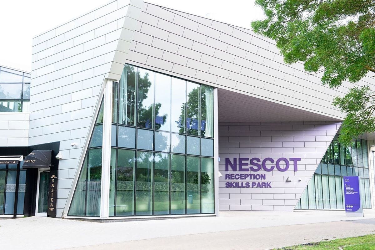 Nescot College building