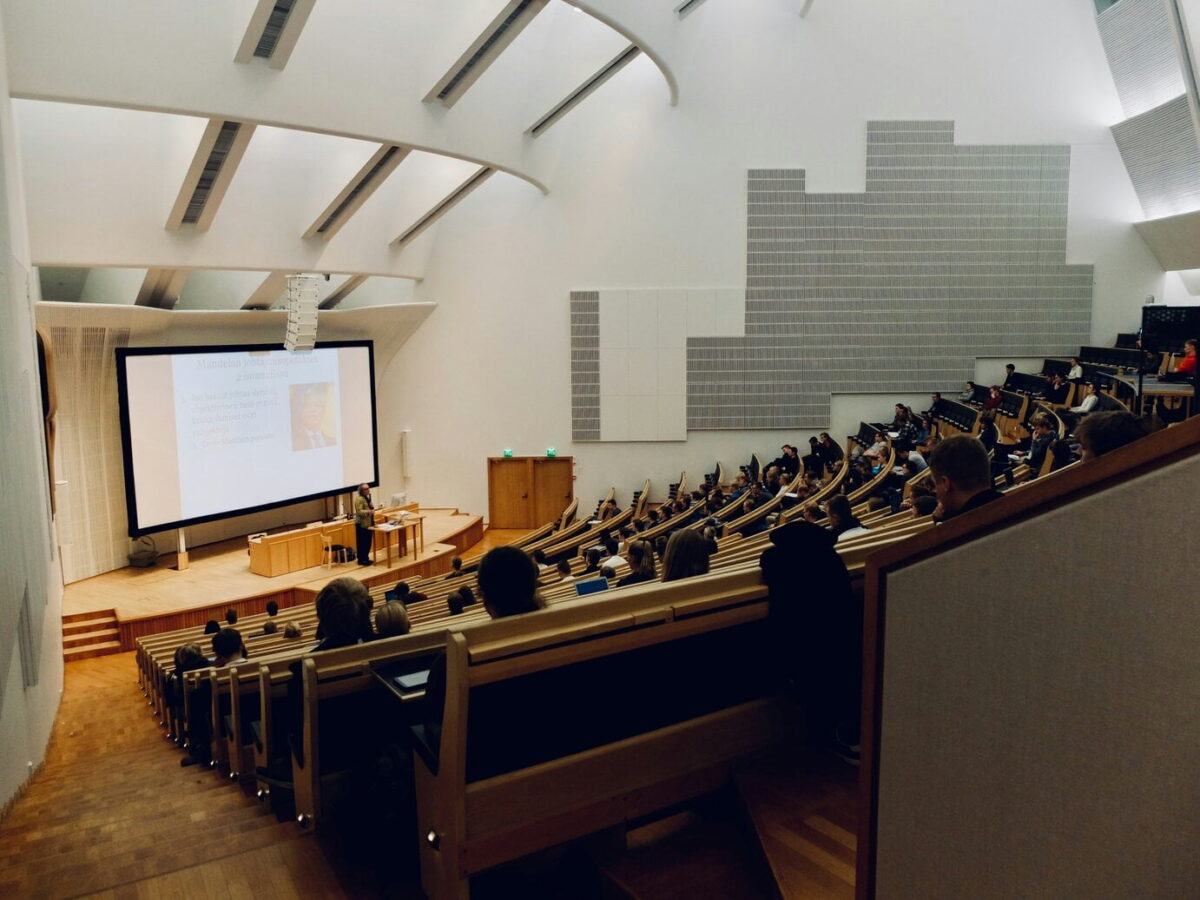 A lecture theatre