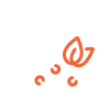 Leaf beaker icon